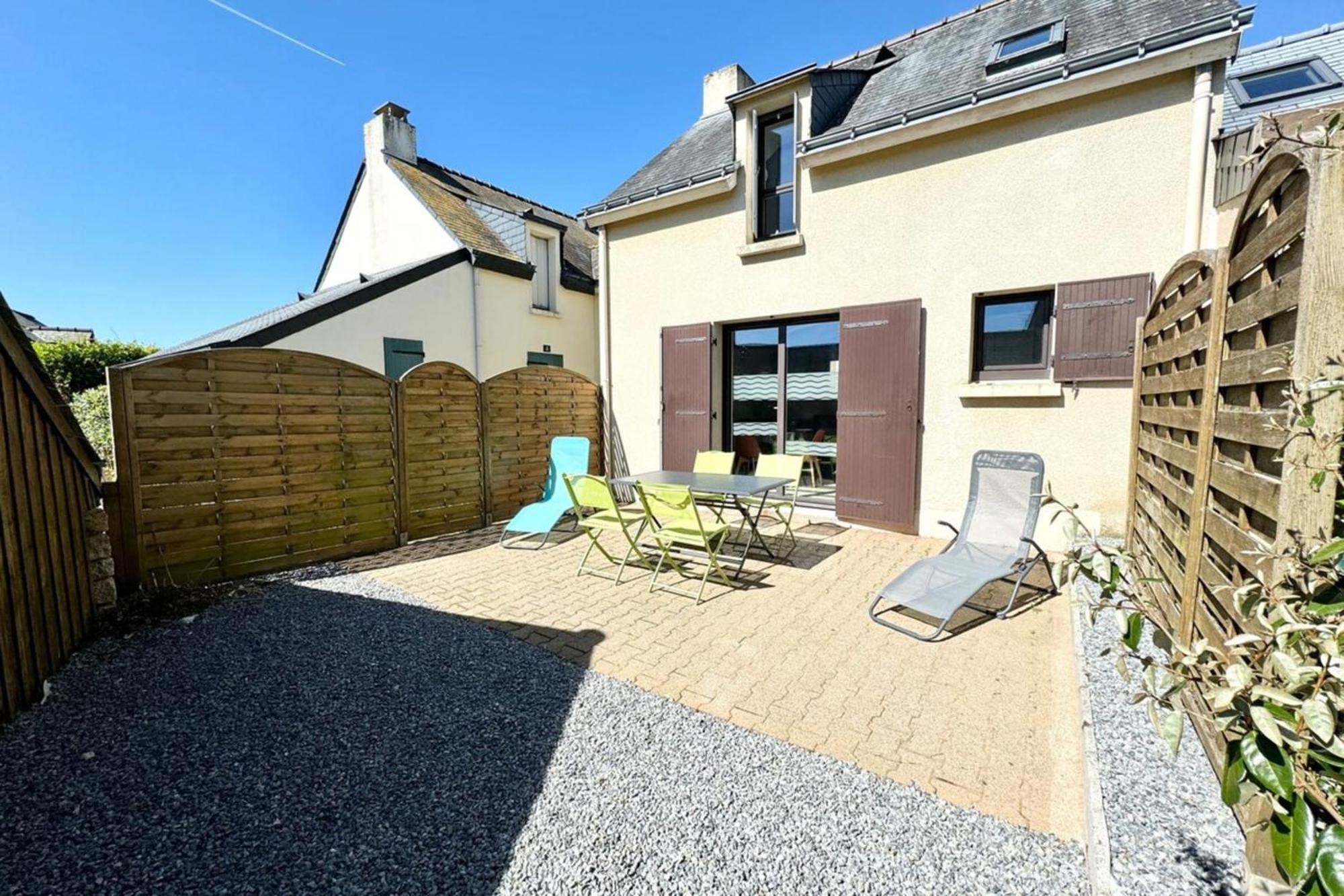 Charmante Maisonnette Terrasse - Proche Plages Guidel Exterior photo